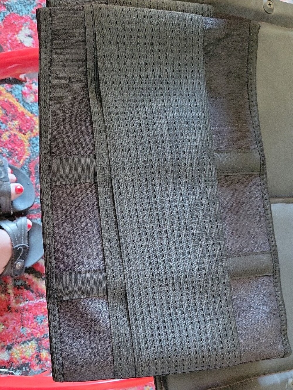 Lumbar Support Belt - Black 5XL. Fits 53in.-65in. - Picture 2 of 3